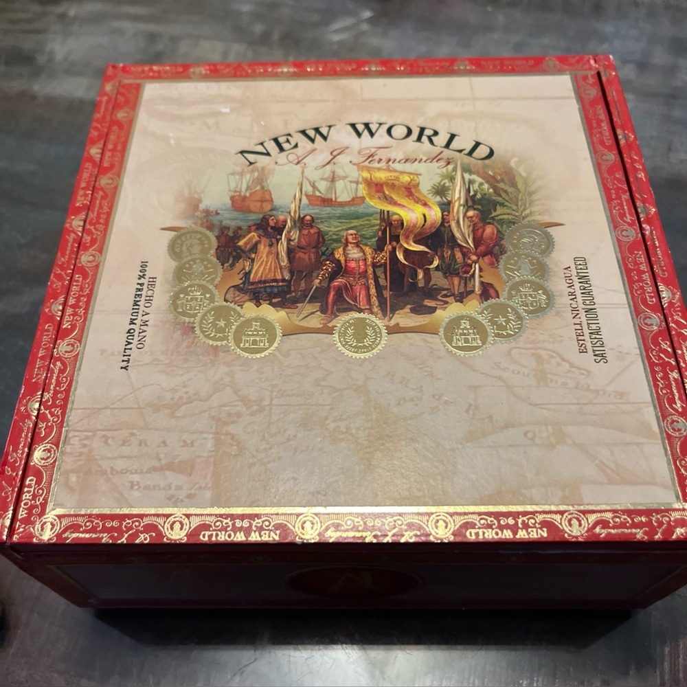 Cigar box new world